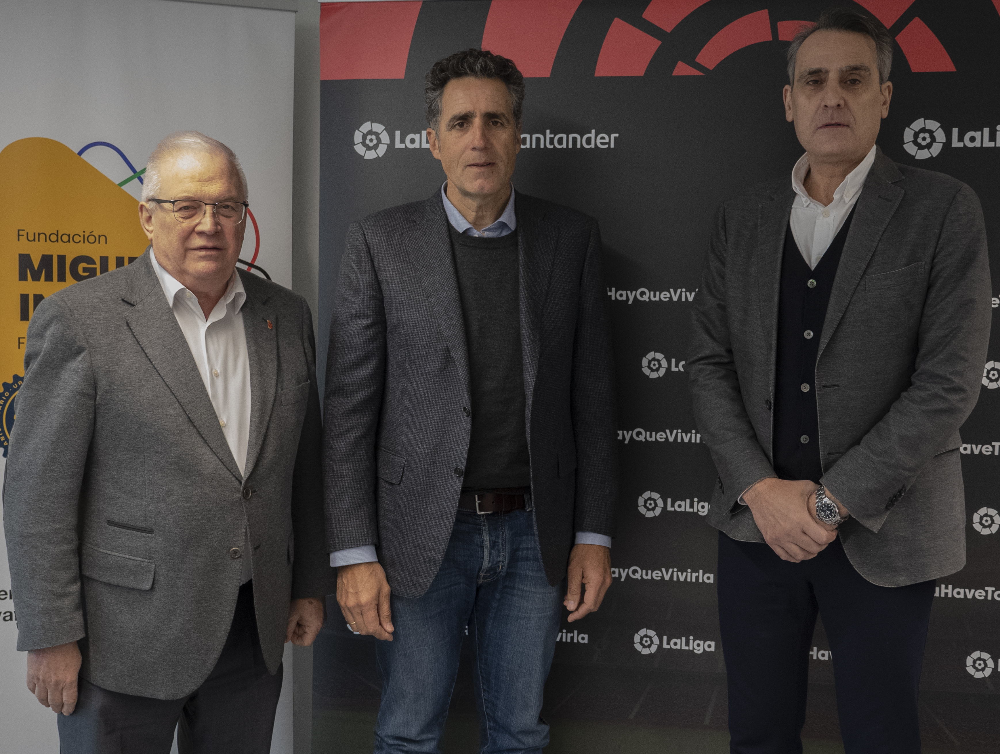 La Fundaci&oacute;n Miguel Indur&aacute;in Fundazioa renueva su acuerdo de colaboraci&oacute;n con LaLiga